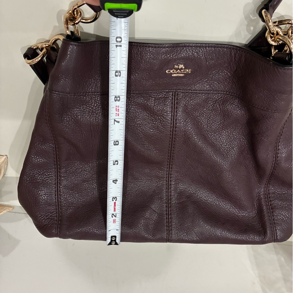 Coach Lexy Pebbled Leather Shoulder Bag F57545  Y2K  New like condition - Picture 14 of 15